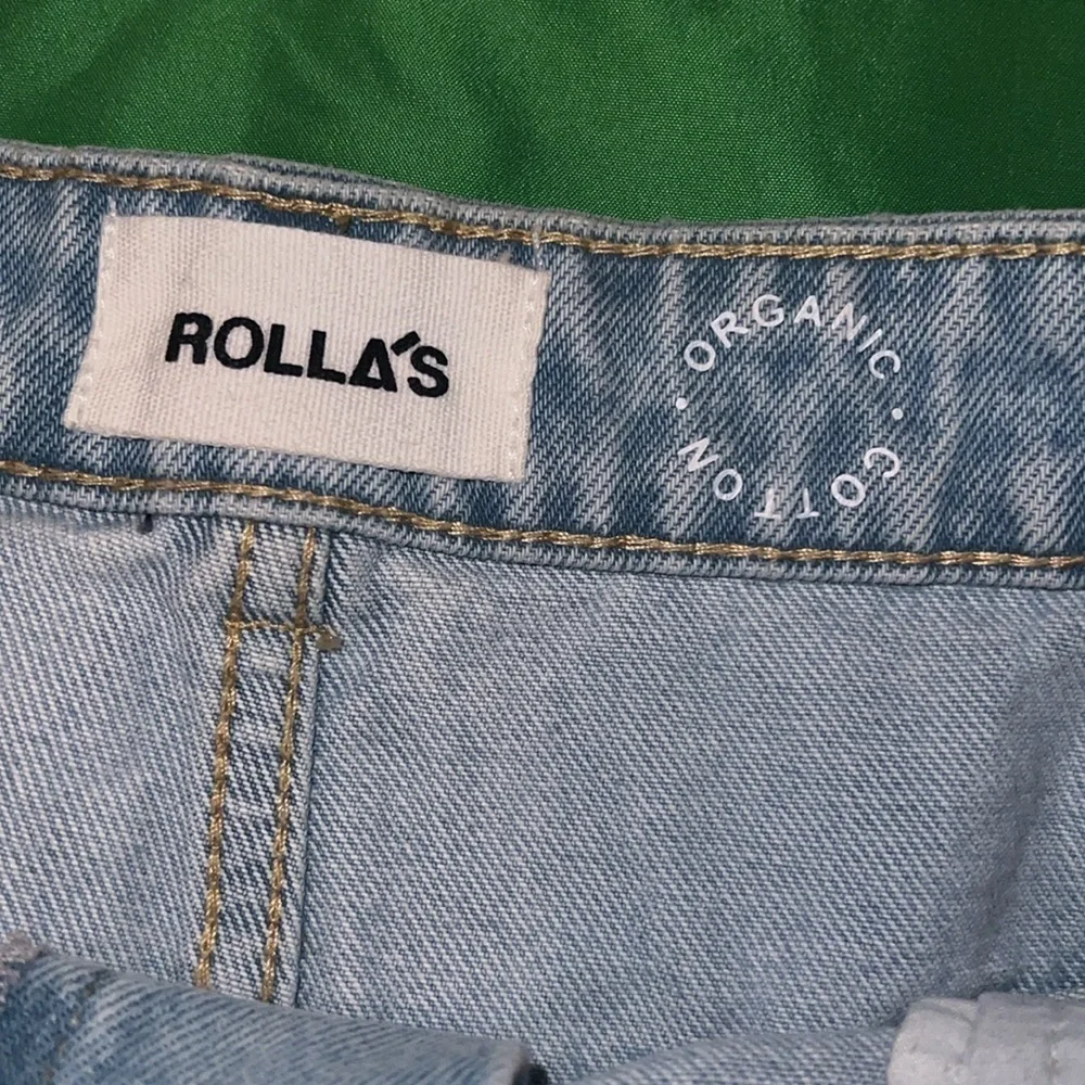 Rollas Denim Blue Mini Skirt size 30